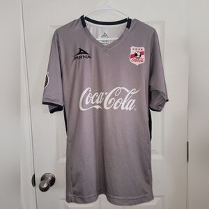 Mens Pirma Soccer Jersey With Coca Cola Logo SZ M